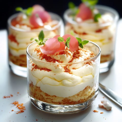 Tiramisu aux crevettes et aneth