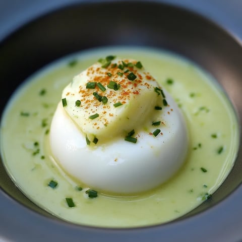 Iles flottantes courgette curry