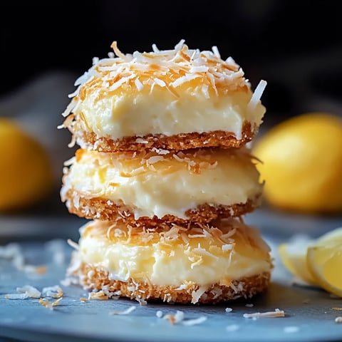 Biscuits moelleux citron coco