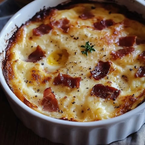 Clafoutis au chou-fleur doré