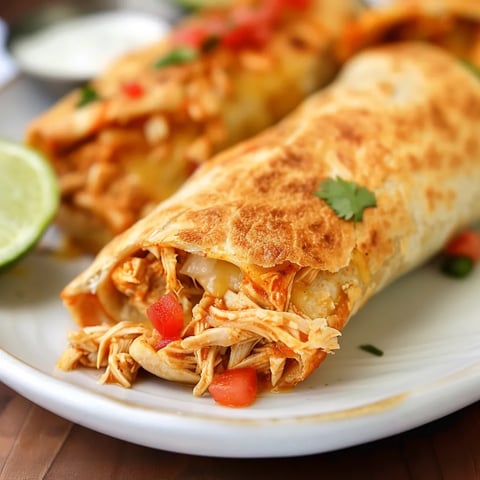 Chimichangas savoureux à savourer