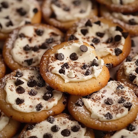 Cannoli cookies crème ricotta