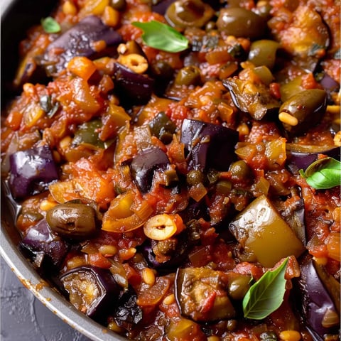 Caponata sicilienne savoureuse