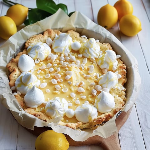 Tarte au citron meringuée