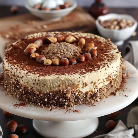 Délicieux gâteau égyptien aux noisettes