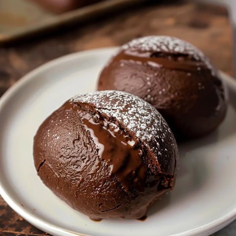 Maritozzi au chocolat aérien