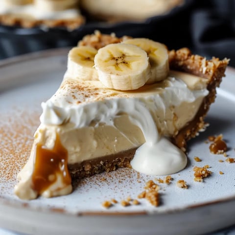 Tarte crue banane délicieuse