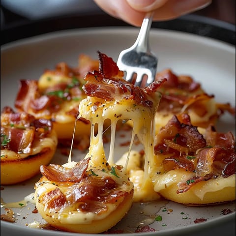 Bouchées Croustillantes aux Lardons
