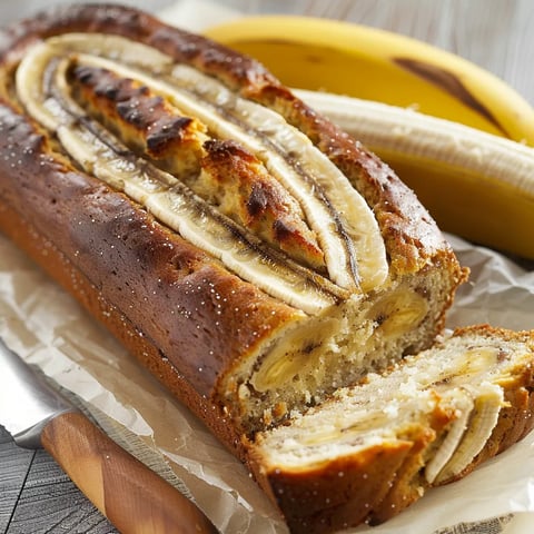 Pain gourmand aux bananes