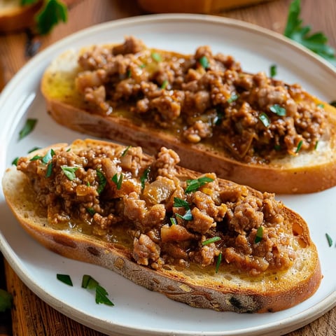 Toasts aux cretons savoureux