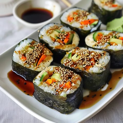 Rouleaux croustillants tofu légumes