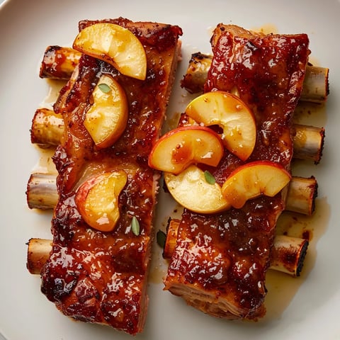 Côtes porc avec pommes