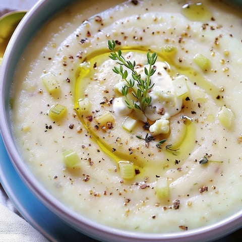 Velouté crémeux céleri-rave
