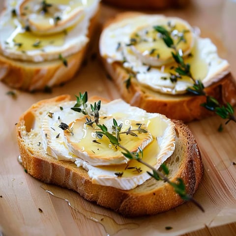 Tartine chèvre miel savoureuse