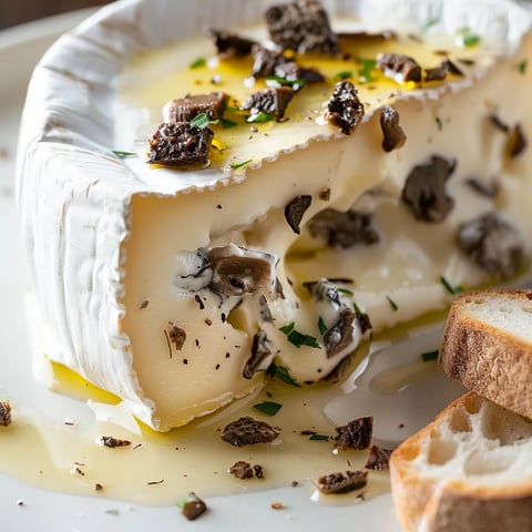 Brie à la truffe maison