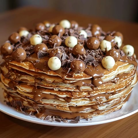 Gâteau de crêpes Maltesers
