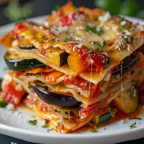 Lasagnes aux légumes d'été