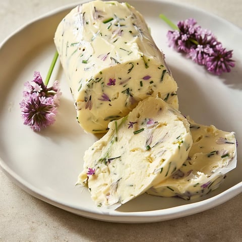 Beurre aux fleurs de ciboulette