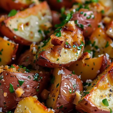 Pommes de terre rôties noisette