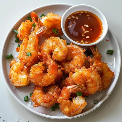 Beignets croustillants de crevettes