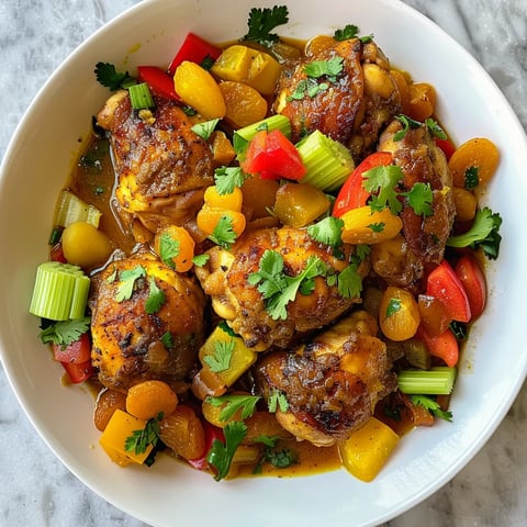 Poulet gingembre curcuma