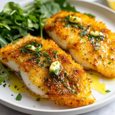 Filets de poisson croustillants