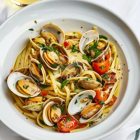 Linguine aux palourdes fraîches