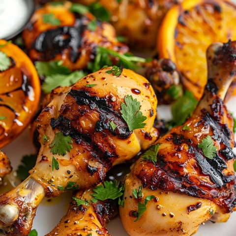 Pilons de poulet à l’orange
