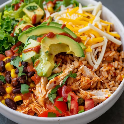 Bol burrito poulet autocuiseur