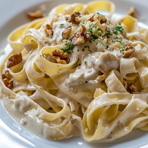 Tagliatelles crème noix Grenoble