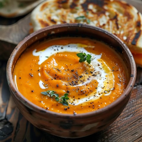 Crème carottes lentilles rouges