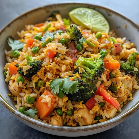 Riz frit touski maison