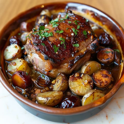 Porc braisé aux dattes