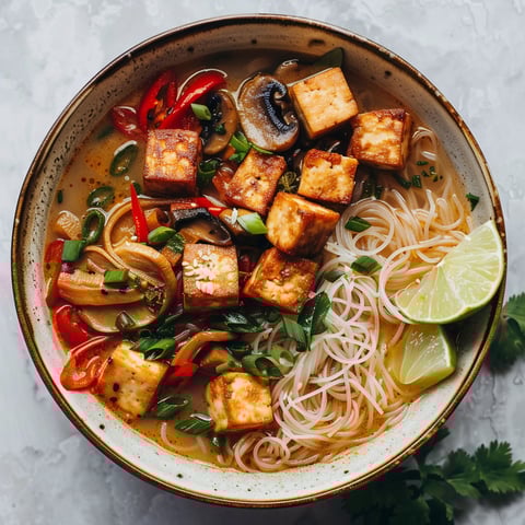 Une soupe-repas miso aux champignons est servie dans un bol.