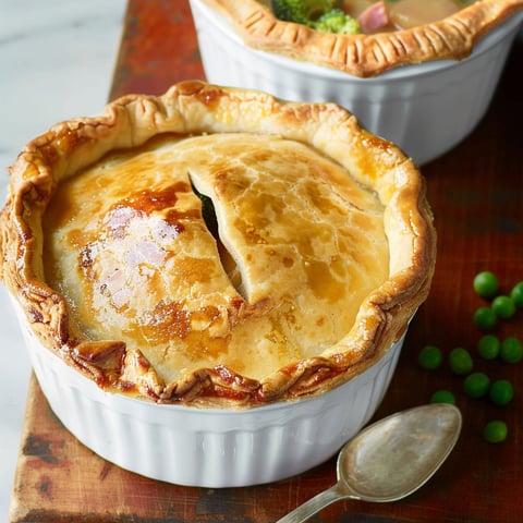Une tarte aux pommes et aux légumes, servie dans un bol en verre.