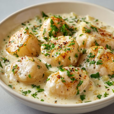 Cassolettes de Saint-Jacques au vin blanc, une recette savoureuse et délicieuse.
