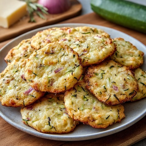 Plate of cookies salés à la courgette, parmesan et oignon rouge.
