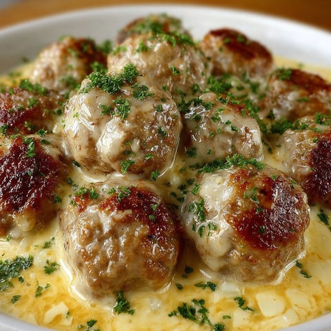 Boulettes de viande au beurre à l'ail, une recette savoureuse et délicieuse.