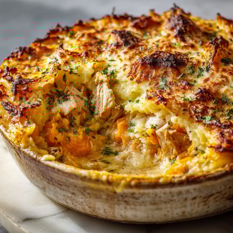 Parmentier de Poulet aux Couleurs de l’Automne.