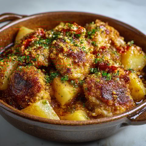 Une assiette de volaille à la diable de Cyril Lignac, servie dans un bol.