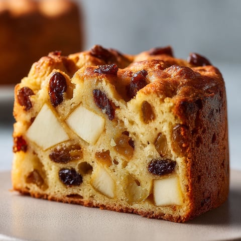 Gâteau aux fruits frais et raisins, recette facile et gourmande au goût authentique et chaleureux