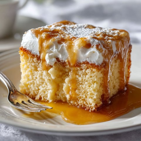 Le dessert latino ultra gourmand qui cartonne partout est un délicieux gâteau de cake sucrée, recouvert de sauce caramel et de crème chantilly.