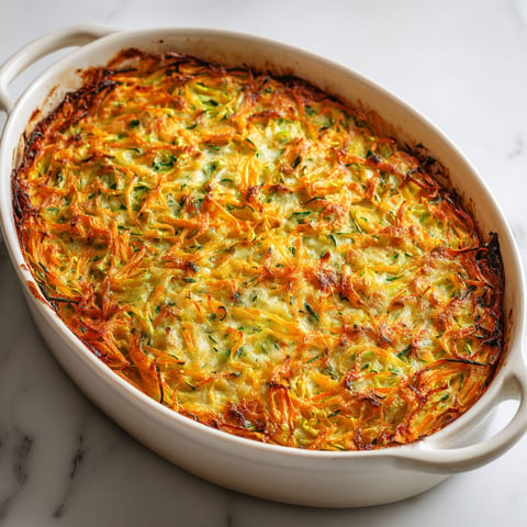 Flan gratiné aux carottes, courgettes et oignons parfumés aux épices.