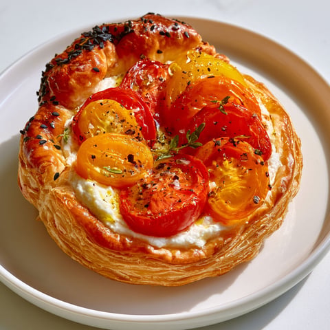 Ces mini feuilletés aux tomates vont faire craquer tout le monde à l'apéro (et ils sont prêts en 20 minutes).