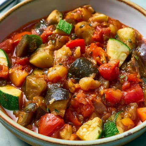 Ratatouille au Cookeo prête en seulement 10 minutes.