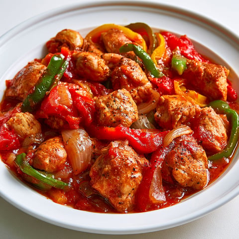 Ce sauté de dinde aux poivrons va régaler toute la famille.